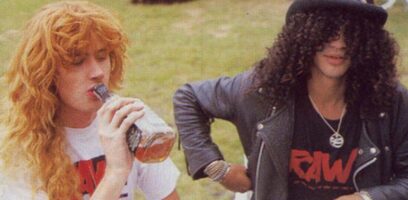 MEGADETH - Amikor Slash majdnem beszállt Mustaine mellé gitározni