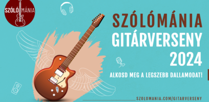 Szólómánia Gitárverseny 2024 - banner 16-9 képarány