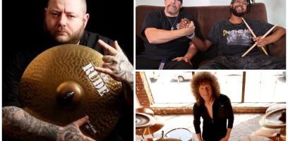 Tommy Aldridge Nick Barker Xavier Ware 0125